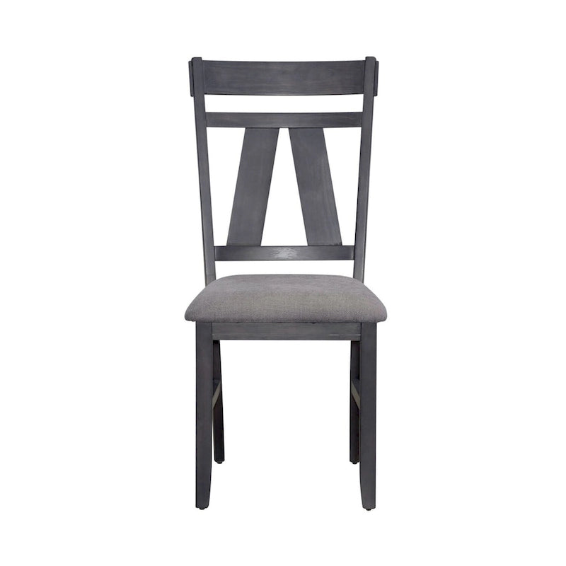 Chaise à lattes (Lot de 2)