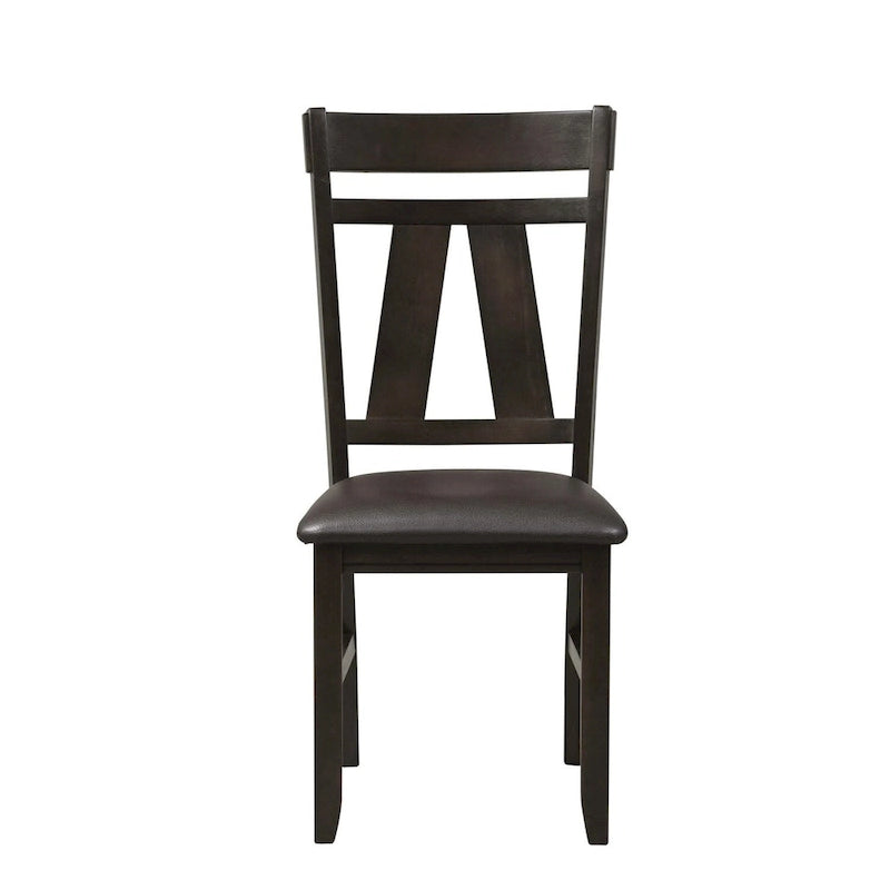 Chaise à lattes (Lot de 2)