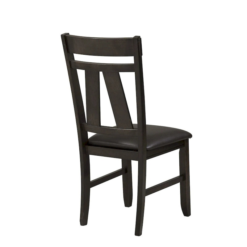 Chaise à lattes (Lot de 2)