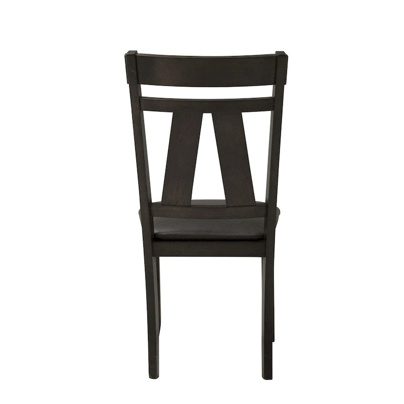 Chaise à lattes (Lot de 2)