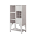 Buffet contemporain 4 étagères avec casier à vin