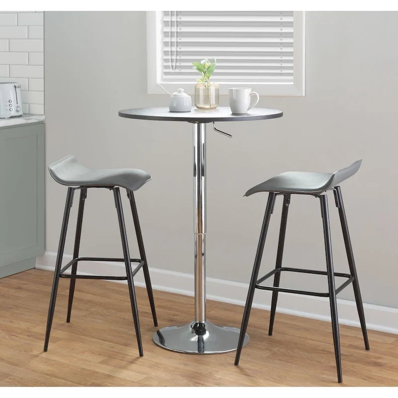 Porch & Den Bixby Adjustable Bar Table