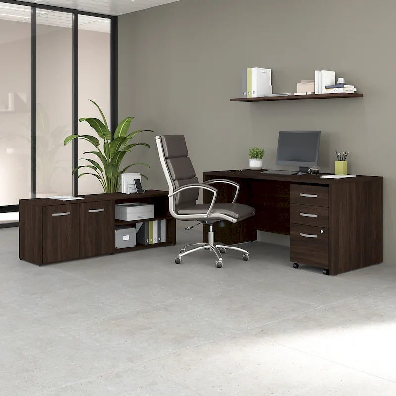 Bureau de 60 pouces (avec retour et caisson)