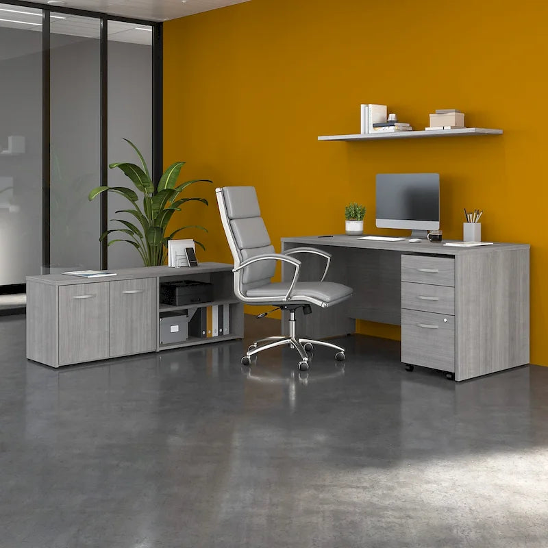 Bureau de 60 pouces (avec retour et caisson)