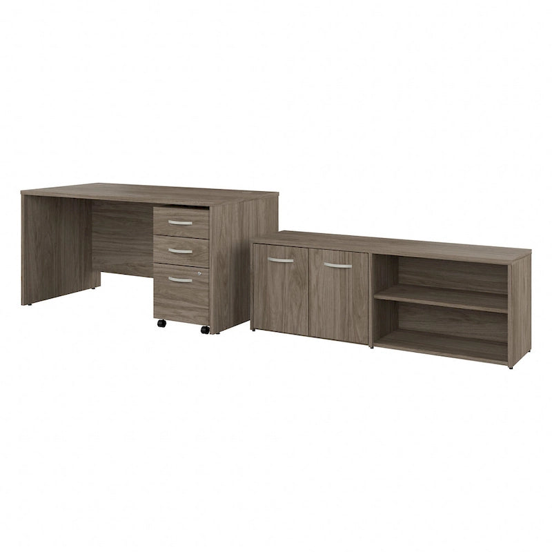 Bureau de 60 pouces (avec retour et caisson)
