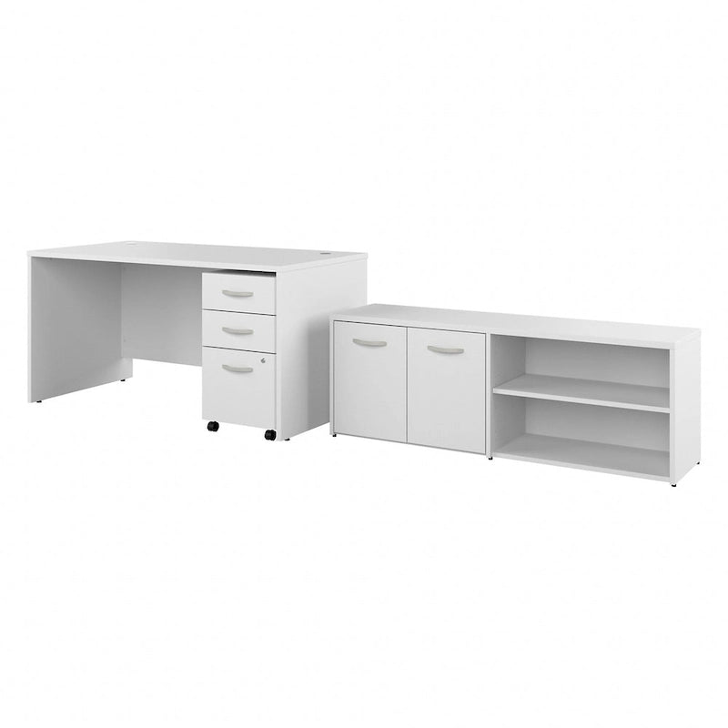 Bureau de 60 pouces (avec retour et caisson)