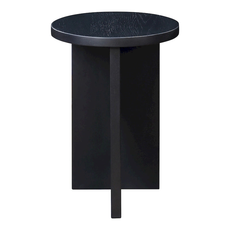 Table d'appoint ronde géométrique moderne