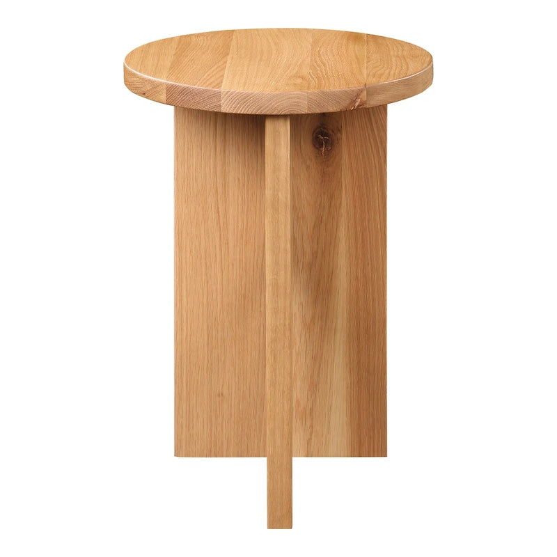 Table d'appoint ronde géométrique moderne