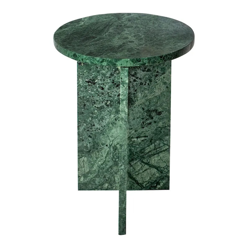 Table d'appoint ronde géométrique moderne