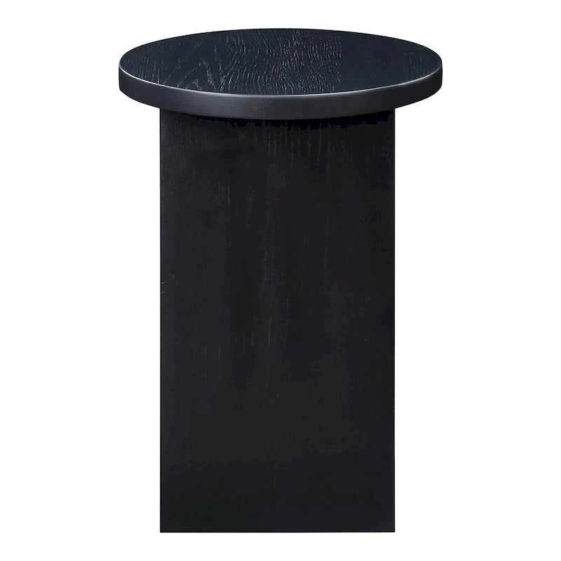 Table d'appoint ronde géométrique moderne