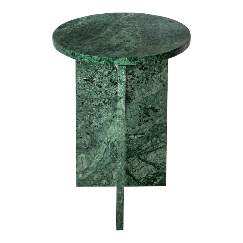 Table d'appoint ronde géométrique moderne