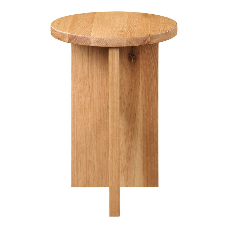 Table d'appoint ronde géométrique moderne