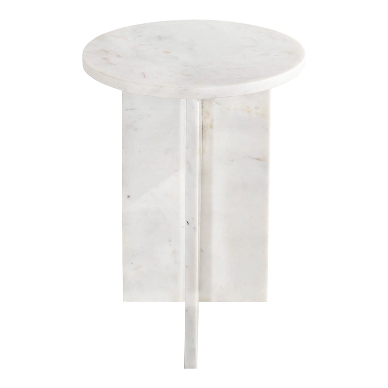 Table d'appoint ronde géométrique moderne