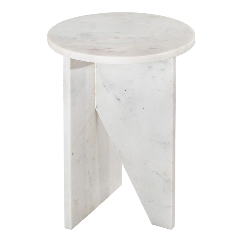 Table d'appoint ronde géométrique moderne